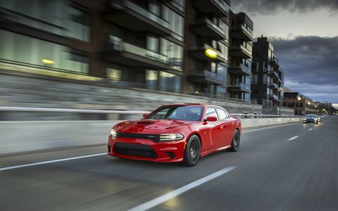 The Charger SRT is a muscle car, but with four doors.