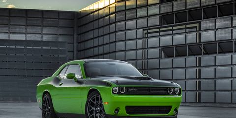 The Challenger T/A adds the air catcher headlights, now with a T/A logo inside, a NACA-ducted hood that feels like the Hellcat airbox, a 2.75-inch active exhaust and 20-inch wheels that are wider than stock.