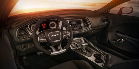 The 2018 Dodge Challenger SRT Demon gives the driver the capability to set up the car for on-road precision, maximum drag strip performance or anything in between.