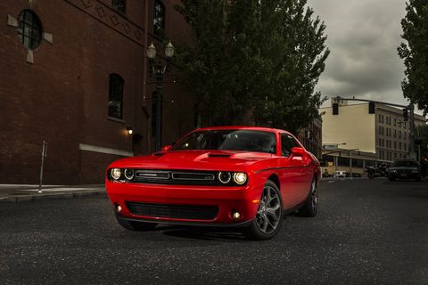 The 2018 Dodge Challenger GT AWD gets a 3.6-liter V6 making 305 hp and 268 lb-ft of torque.