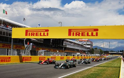 Sights from Sunday's 2017 Spanish Grand Prix.