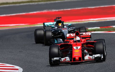 Sights from Sunday's 2017 Spanish Grand Prix.