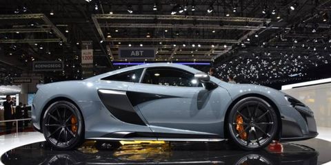 McLaren 675LT will deliver 666 hp and 516 lb-ft of torque from its 3.8-liter twin-turbo V8. Top speed is 205 mph.