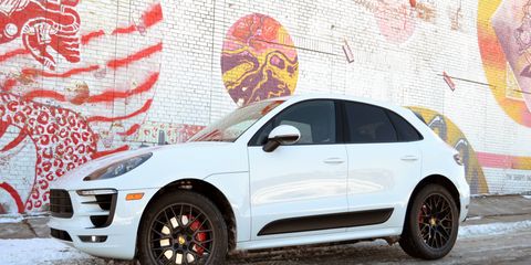 The 2017 Porsche Macan GTS is deceptively fast. It's powered by a turbocharged 3.0-liter V6 making 360 hp and 369 lb-ft of torque.