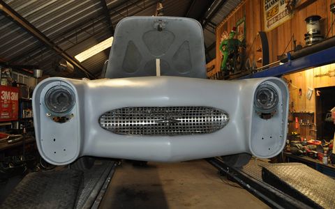 The radical 1950 Leo Lyons Mercury has been invited to participate in the 2015 Pebble Beach Concours d'Elegance Mercury custom special class -- but there's a lot of restoration work to do between now and August.