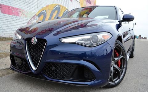 The 2017 Alfa Romeo Giulia Quadrifoglio is beautifully designed, tastefully styled, goes like hell and makes great noises (in race mode).