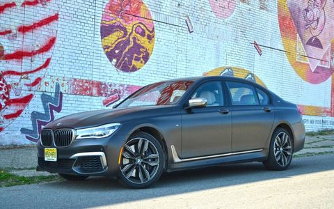 The 2017 BMW M760i is an elephant of a car and it feels like it behind the wheel, despite the 601 hp and 590 lb-ft of torque.