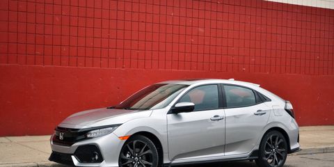 The 2017 Honda Civic Sport Touring is extremely fun to drive, even with the CVT.