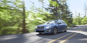 The Impreza’s 2.0-liter 4-cyl. BOXER engine produces 148 hp at 6,200 rpm and 145 lb.-ft. of peak torque at 4,200 rpm.