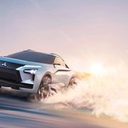 The all-electric Mitsubishi sport-crossover concept debuts at the Tokyo Motor Show.