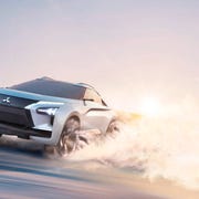 The all-electric Mitsubishi sport-crossover concept debuts at the Tokyo Motor Show.