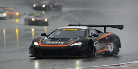 Kevin Estre survived the elements to win in Texas.