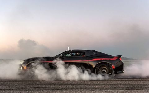The Hennessey Exorcist is based on the Chevy Camaro ZL1 but makes 1,000 hp with a few serious upgrades.