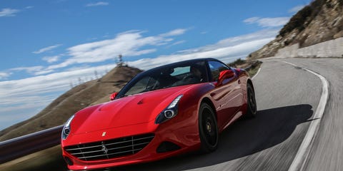 The HS stands for Handling Speciale, an $8120 performance option available on all future Ferrari California Ts starting in September.