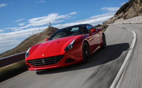 The HS stands for Handling Speciale, an $8120 performance option available on all future Ferrari California Ts starting in September.