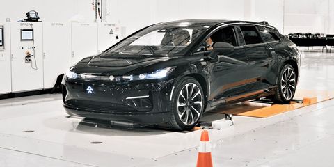 Faraday Future showed off its first preproduction car in August of this year.