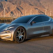 The Fisker EMotion EV has over 400 miles of range and is being shown at CES 2018.