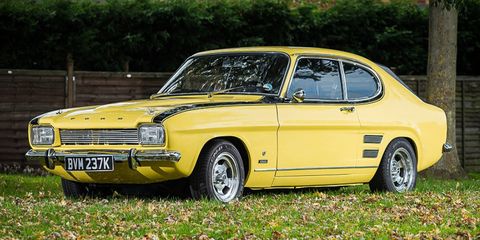 This is said to be one of the few surviving 1970 Ford Capri Perana V8s.