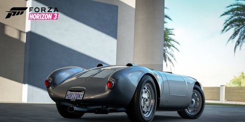 Porsche fanatics can download the 550A Spyder, the 718 RS 60 Spyder from 1960, the 911 Carrera RS 2.7 from 1973, the 911 GT2 (type 993), the Cayman GT4 and the 911 GT3 RS, as well as the new Panamera Turbo, for 7 bucks.