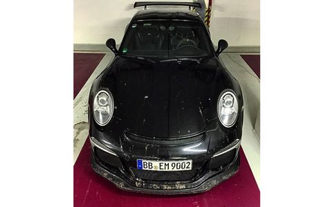Dirt and grime suggests this GT3 RS tester has seen some spirited driving.