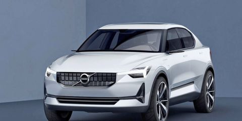 Volvo unveiled the 40.2 concept back in 2016.