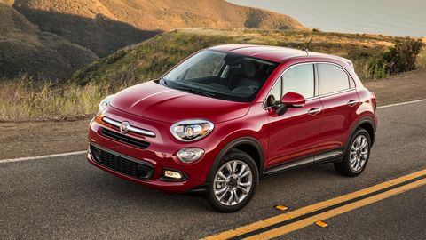 The 2018 Fiat 500X gets a 2.4-liter four and a nine-speed automatic.