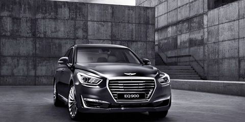 Hyundai unveiled the G90, which will be its foreign-market name, in Seoul this week.
