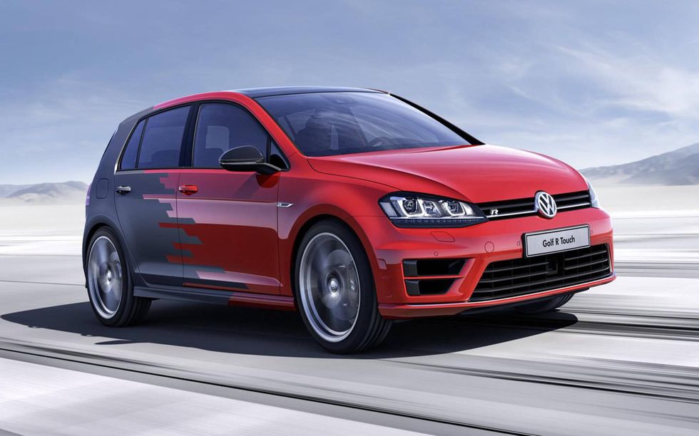 VW previewed new interior tech in the form of the Golf R Touch as CES Asia this week.