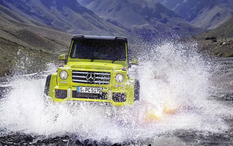 Mercedes will bring the G500 4x4 Squared to the States, the company has announced.