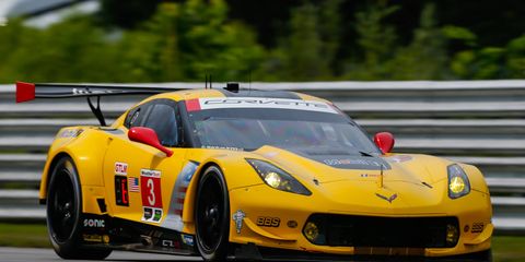 Jan Magnussen and Antonio Garcia, a tandem that finished third in the 2016 standings, have a seven-point lead in the GTLM class.