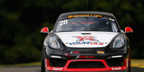 Dylan Murcott and Dillon Machavern put Porsche on top of the podium on Saturday.
