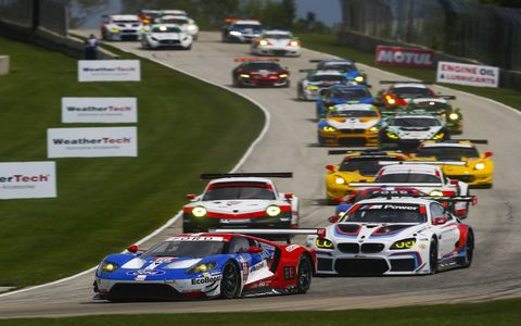 Sights from the IMSA  Continental Tire Road Race Showcase at Road America, Sunday Aug. 6, 2017.