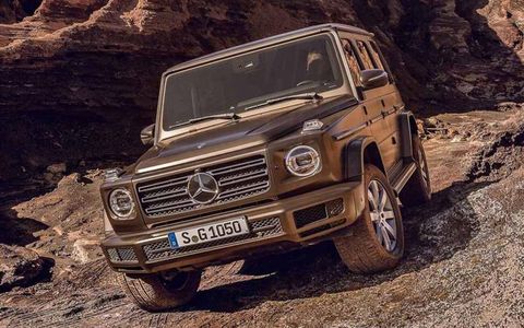 Everything up front has been revised and gives the G-Class a more modern feel despite the old-school shape.
