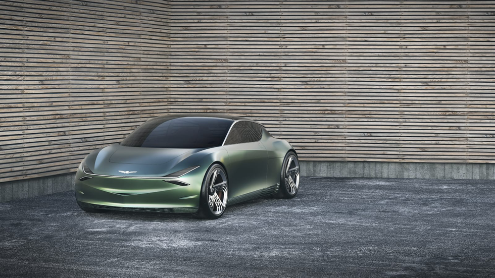 The Genesis Mint concept is a weird beautiful electric city car