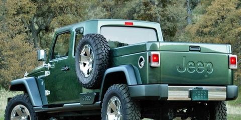 Report: A Jeep Wrangler pickup is in the works