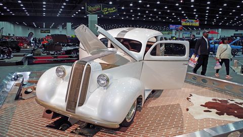 Legens Hot Rod shop built this 1936 Pontiac for the 2018 Detroit Autorama.