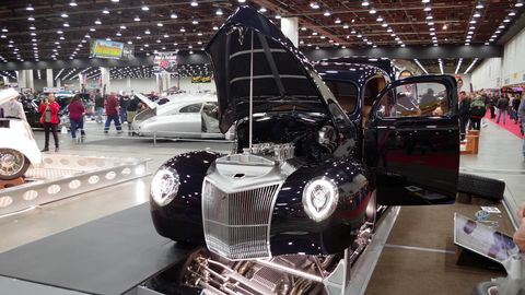 Built by Farrell Creations & Restorations, this stack-fuel-injected 1940 Ford Coupe sported enough interesting details to get it in the Great 8.