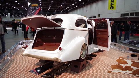 Legens Hot Rod shop built this 1936 Pontiac for the 2018 Detroit Autorama.
