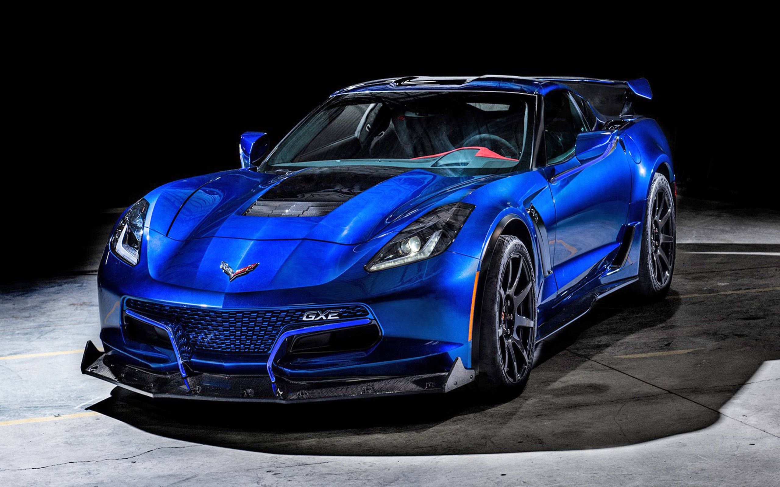 Electric blue deals corvette