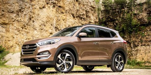 The Tucson is all-new for the 2016 model year, with a new turbocharged 1.6-liter engine on board.