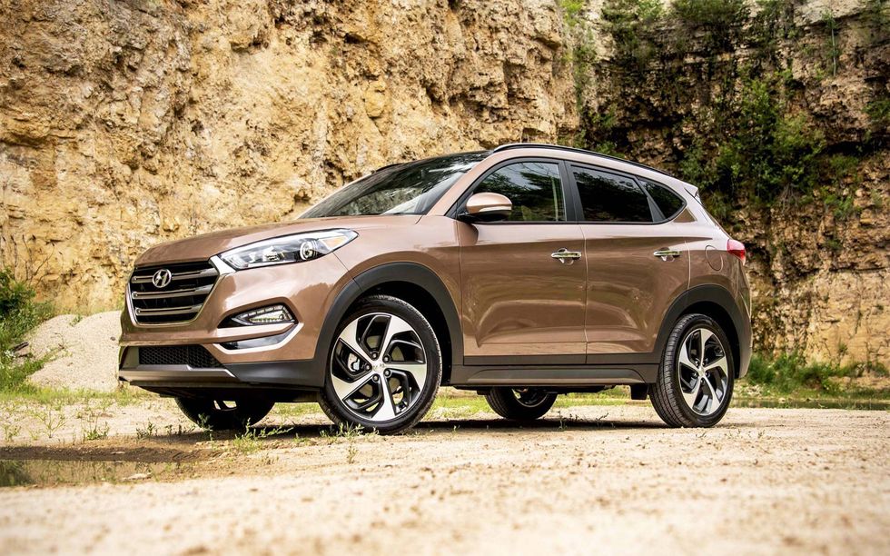 The Tucson is all-new for the 2016 model year, with a new turbocharged 1.6-liter engine on board.