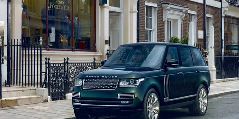 The Holland & Holland Range Rover will start at $287,000 in the UK.