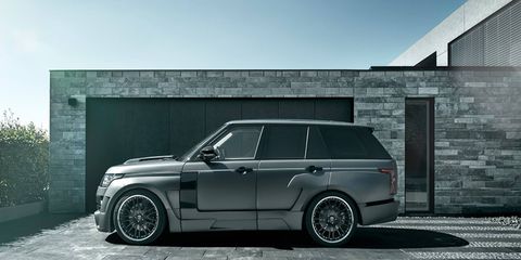 Tuners like Hamann have taken to modifying the Range Rover since the model became a competitor to the big German sedans.