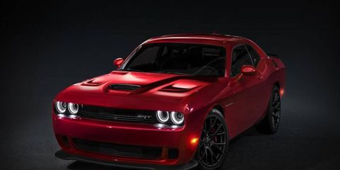 The Hellcat will be available with a whopping 11 colors. Only this car, however, will be painted Stryker Red.