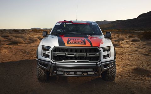 The 2017 Raptor will race six events this year in the Best of the Desert series.