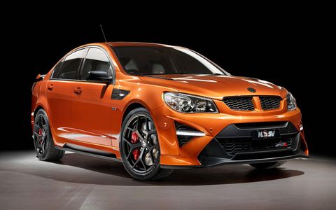 With 636 hp and 601 lb-ft of torque on tap, the HSV GTSR W1 will be Holden's final masterpiece in addition to Australia's most powerful production car.