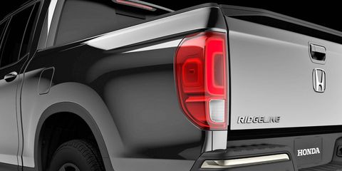 The 2017 Honda Ridgeline will make its production debut on Jan. 11, with a commercial launch later in the year.