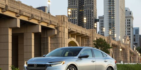 The 2019 Honda Insight makes a total system output of 151 hp and 197 lb-ft of torque.