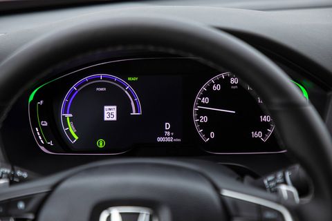 The 2019 Honda Insight uses paddle shifters to switch between regenerative braking levels.