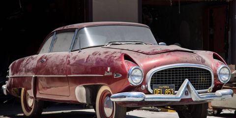 This Hudson Italia has been in storage since the early 1970s.